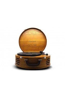 Crownwell Lion Ahşap Bavul Tipi Klasik Bluetoth / Usb/ Sd Kart Okuyuculu Pikapçalar