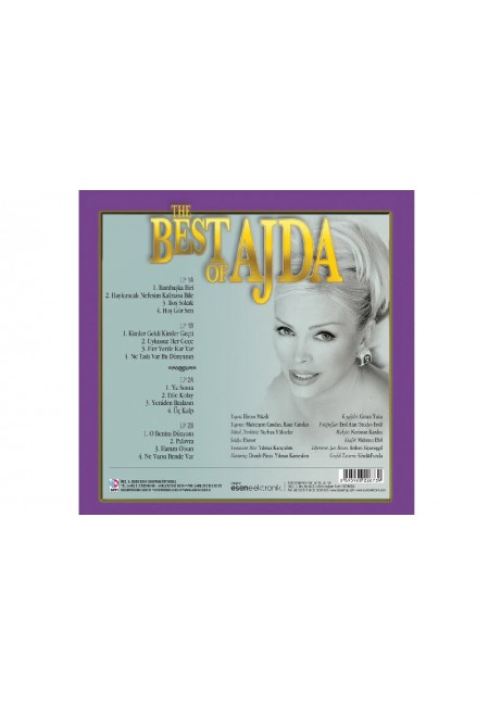 Ajda Pekkan The Best Of Ajda (2'li) 33-Lp