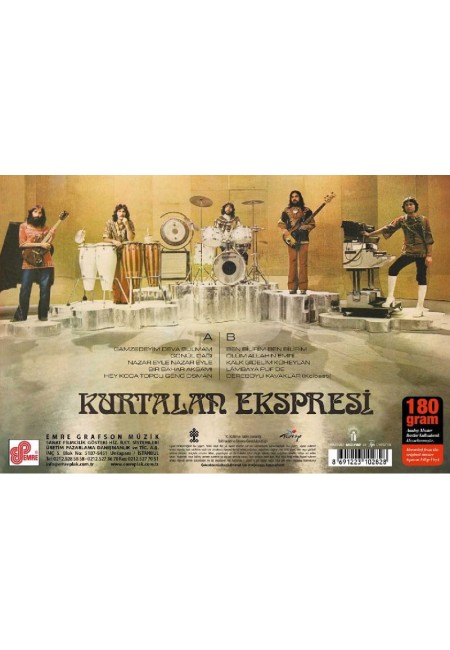 Barış Manço Sakla Samanı Gelir Zamanı 33-Lp