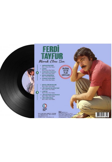 Ferdi Tayfur Merak Etme Sen 33 Lp