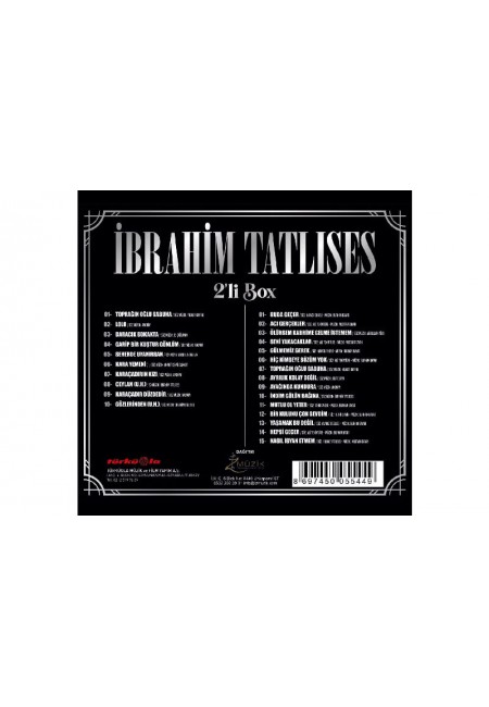 İbrahim Tatlıses Sabuha & Acı Gerçekler (2'li) Box Set Cd
