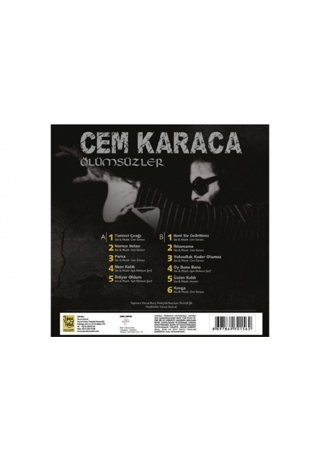 Cem Karaca Ölümsüzler 33 Lp