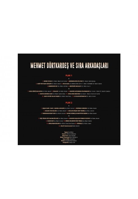 Mehmet DörtKardeş Ve Sıra Arkadaşları (2) 33-Lp