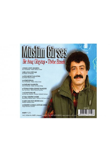 Müslüm Gürses Bir Avuç Gözyaşı Cd