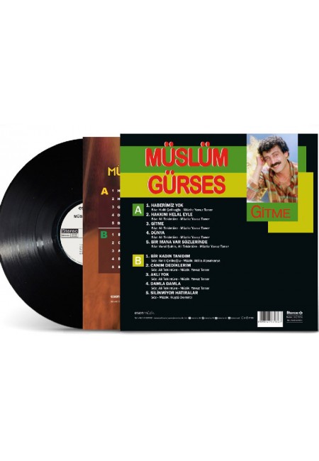 Müslüm Gürses Gitme 33-Lp