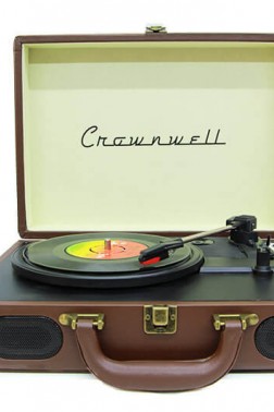 Pikap Çantalı Crownwell Önden Hoparlörlü Kahverengi