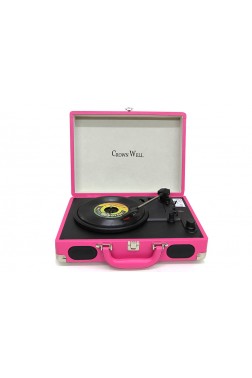 Pikap Çantalı Crownwell Önden Hoparlörlü Pembe