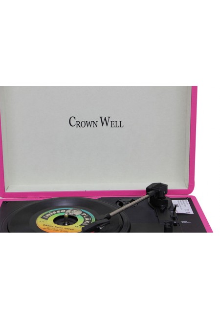 Pikap Çantalı Crownwell Önden Hoparlörlü Pembe