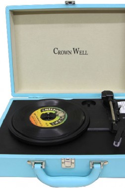 Pikap Çantalı Crownwell Yandan Hoparlörlü Sky Blue