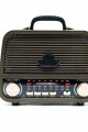 Retro Taşınabilir Şarjlı Radyo