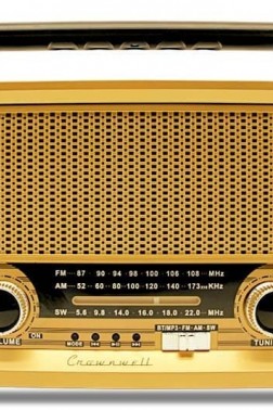 Crownwell Nostaljik Bluetooth Radyo