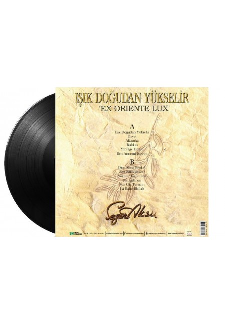 Sezen Aksu Işık Doğudan Yükselir 33 Lp