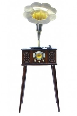 Turntable Phone With Leg