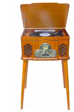 Turntable Phone With Leg